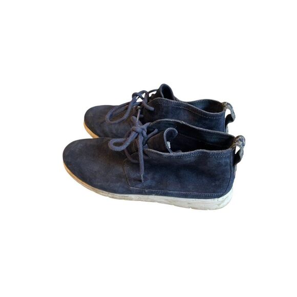 Ugg Mens Size 9 Suede Ankle Chukka Boots Navy Blue Casual Shoes - Picture 8 of 10